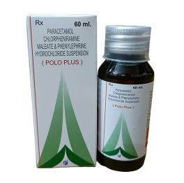 Paracetamol Chlorpheniramine Maleate And Phenylephrine Hydrochloride Suspension 60 ml