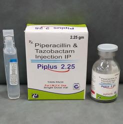 Piperacillin And Tazobactam Injection IP 2.25 gm