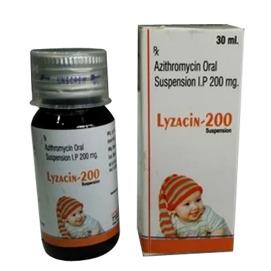 Azithromycin Oral Suspension IP 200 mg