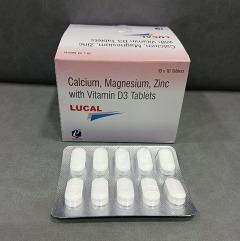 Calcium Magnesium Zinc With Vitain D3 Tablets