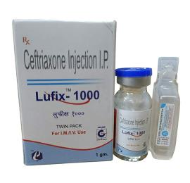 Ceftriaxone Injectin IP 1000 mg