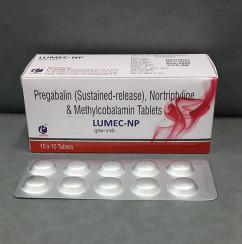 Pregabalin-Sustained-Release Nortriptyline And Methylcobalamin Tablets
