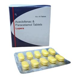 Aceclofenac And Paracetamol Tablets