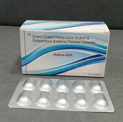 Enteric Coated Rabeprazole Sodium And Dompeidone Sustained Release Capsules
