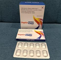 Undenatured Collagen Peptide Type 2-Boswellia Serrata Extract Tablets