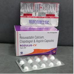 Rosuvastatin Calcium Clopidogrel And Aspirin Capsules