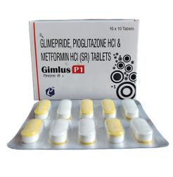 Glimepiride Pioglitazone HCL And Metformin HCI Tablets
