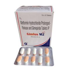 Metformin Hydrochloride Prolonged-Release And Glimepiride Tablets IP M2