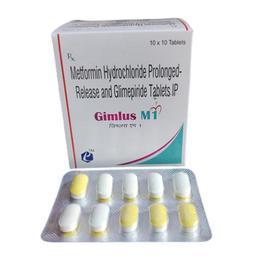 Metformin Hydrochloride Prolonged-Release And Glimepiride Tablets IP M2