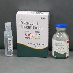Cefoperazone And Sulbactam Injection 1.5 gm
