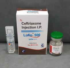Ceftriaxone Injection IP 500 mg