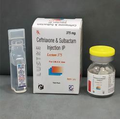 Ceftriaxone And sulbactam Injection IP 375 gm