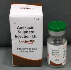Amikacin Sulphate Injection IP 500 mg 2ml
