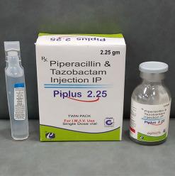 Piperacillin And Tazobactam Injectin IP 2.25 gm