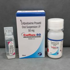 Cefpodoxime Proxetil Oral Suspension IP 50 mg