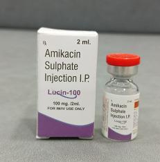 Amikacin Sulphate Injectin IP 100 mg