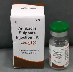 Amikacin Sulphate Injectin IP 500 mg