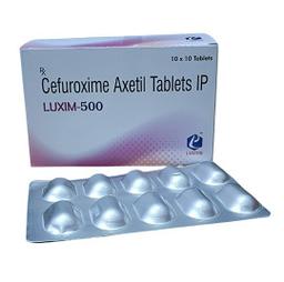 Cefuroxime Axetil Tablets IP 500 mg