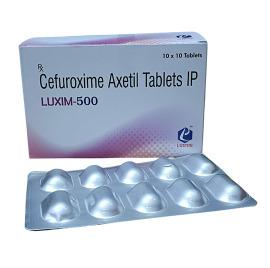 Cefuroxime Axetil Tablets IP 500 mg