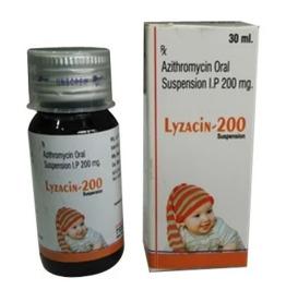 Azithromycin Suspension IP 200 mg