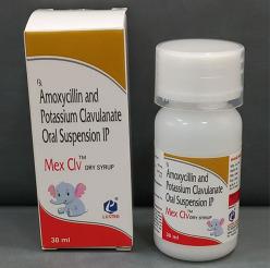 Amoxycillin And Potassium Clavulanate Oral Suspension IP 30 ml