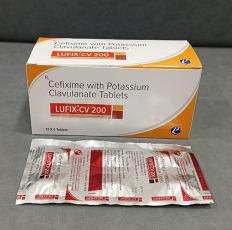 Cefixime With Potassium Clavulanate Tablets