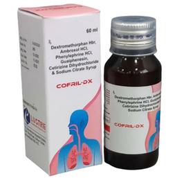 Dextromethorphan Hbr Ambroxol HCL Phenylephrine HCL Guaiphenesin Syrup 60ml