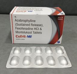 Acebrophylline-Sustained Release-Fexofenadine HCL And Montelukast Tablets