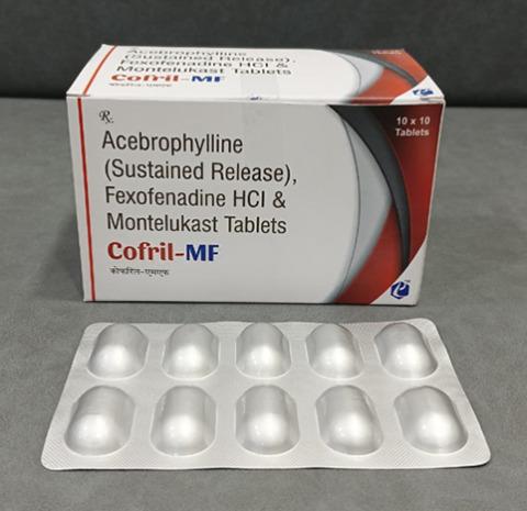 Acebrophylline-Sustained Release-Fexofenadine HCL And Montelukast Tablets