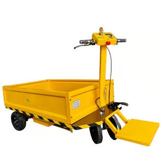 Container electric trolley