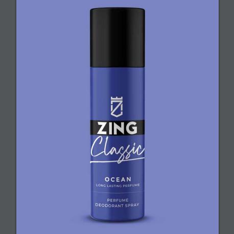 Perfume Deo Spray Zing Classic Ocean