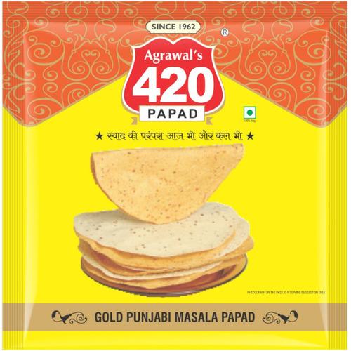 Gold Punjabi Masala Papad