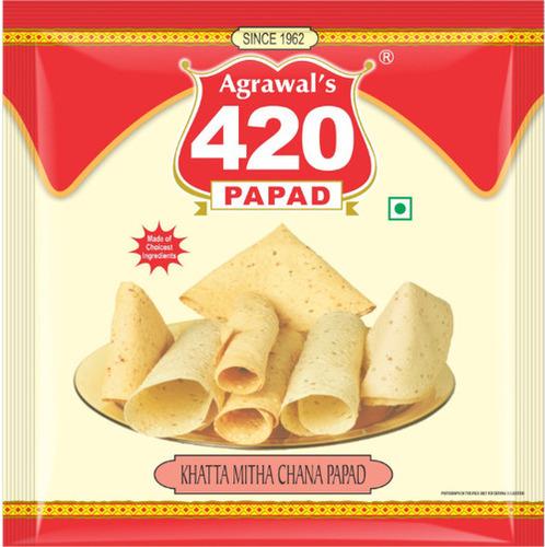 Khatta Mitha Chana Papad