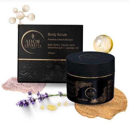 Body Scrub Flawless Glow Exfoliator 200gm