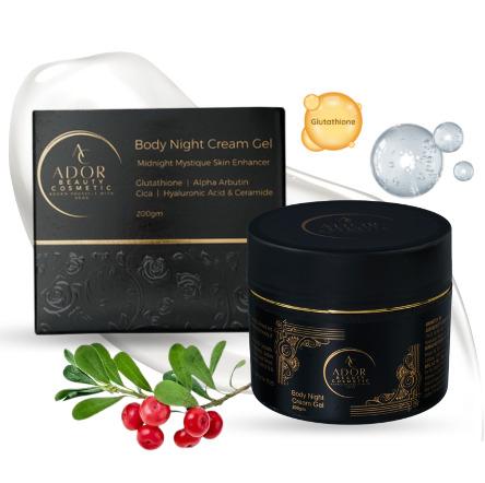 Body Night Cream Gel Midnight Mystique Skin Enhancer 200gm