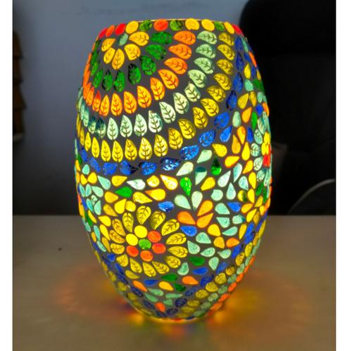 Mosaic Glass Dholak Lamp