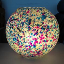 Tuffen Glass Purse Lamp