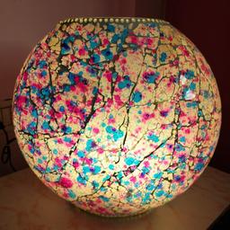 Tuffen Glass Purse Lamp