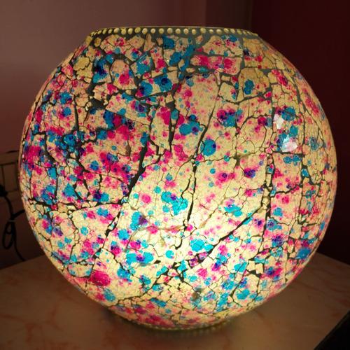 Tuffen Glass Purse Lamp