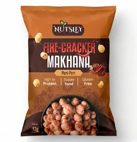 Nutsley Fire Cracker Makhana 12g