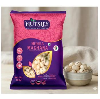 Nutsley Mithila Makhana {Premium} 100Gms