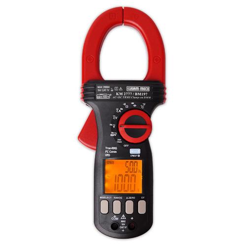 AC + DC TRMS Digital Clampmeter KM2777