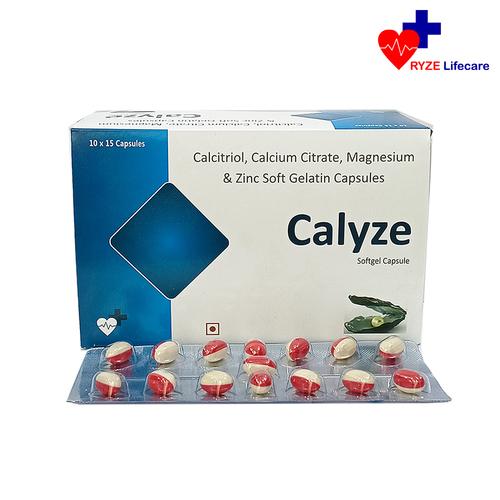 calcitriol calcium carbonate zinc softgel capsules
