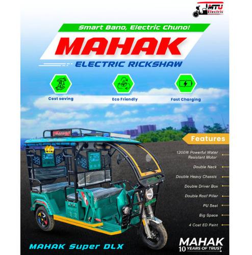 Mahak Super DLX E- Rickshaw 