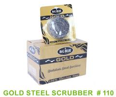 Gold Steel Scrubber