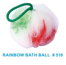 Rainbow Bathball