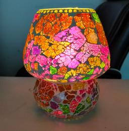 Tuffen Glass Table Lamp