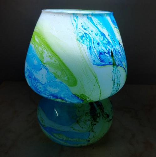 3D Glass Table Lamp