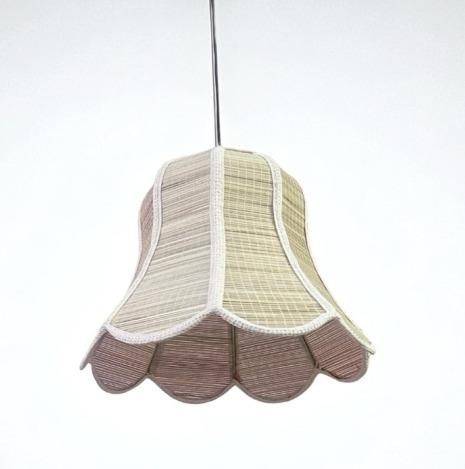 Bamboo Flower Hanging Lamp