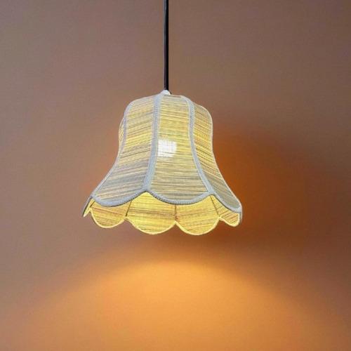 Bamboo Flower Hanging Lamp